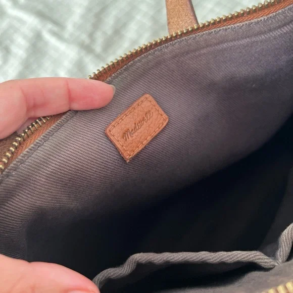 Madewell Leather Crossbody Satchel - Picture 4 of 7